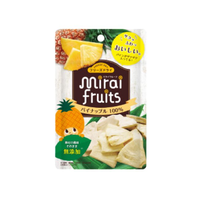Bitatto Mirai Fruits 未來果實菠蘿乾9g
