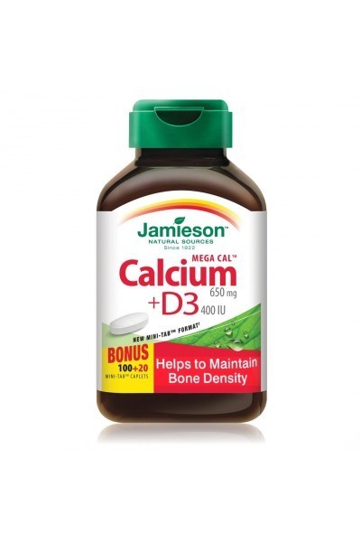 增美神-高濃鈣+維他命D 120粒