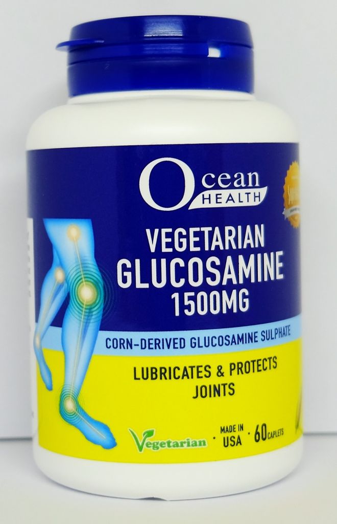 Ocean Health 素食氨基葡萄糖硫酸鹽1500毫克 60粒