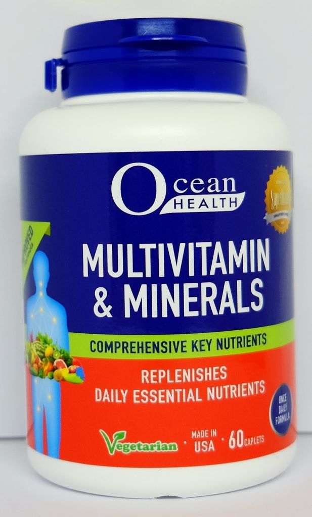 Ocean Health 綜合維生素與礦物質 60粒 (新改良配方)