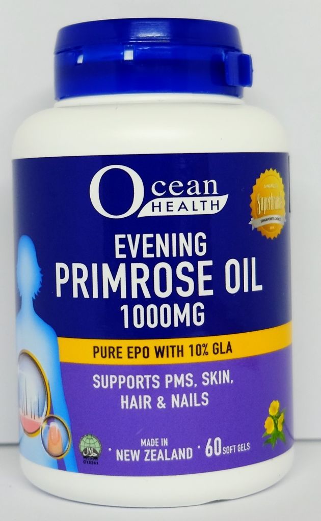 Ocean Health 月見草油1000毫克 60粒