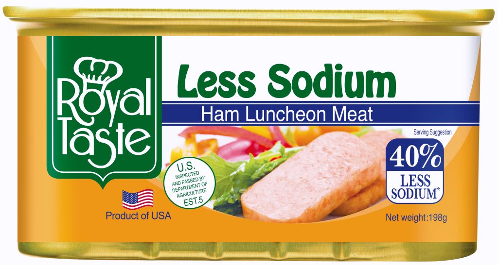 皇滋味 減鹽火腿午餐肉 198克