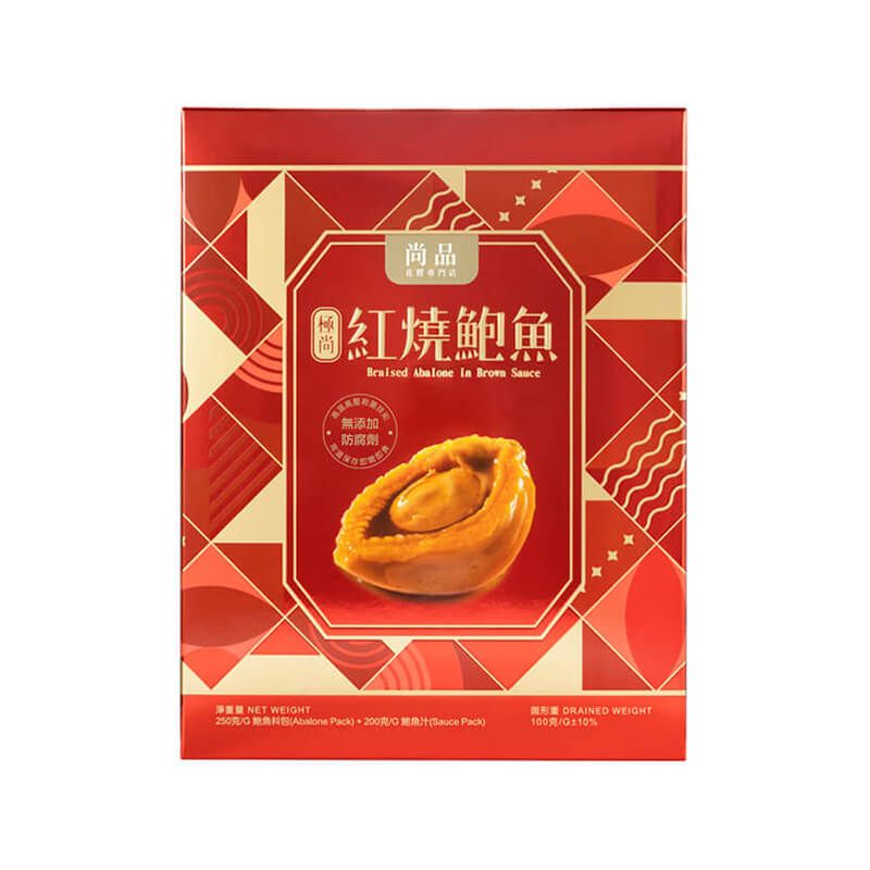 尚品極尚紅燒鮑魚 4隻裝 450g