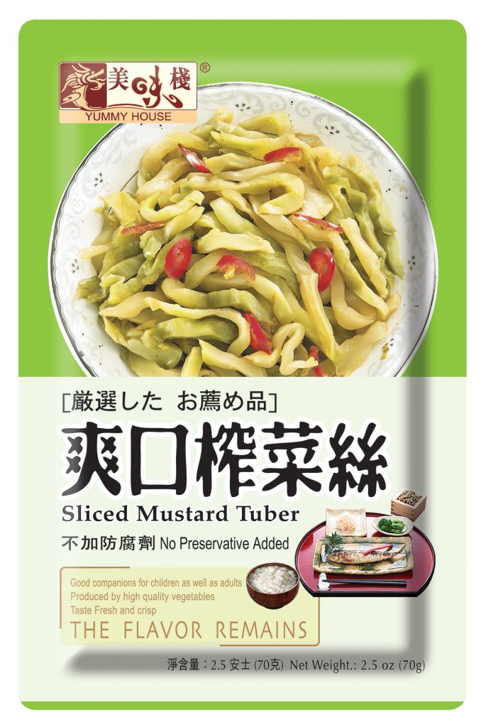 美味棧 爽口榨菜絲 70gx3