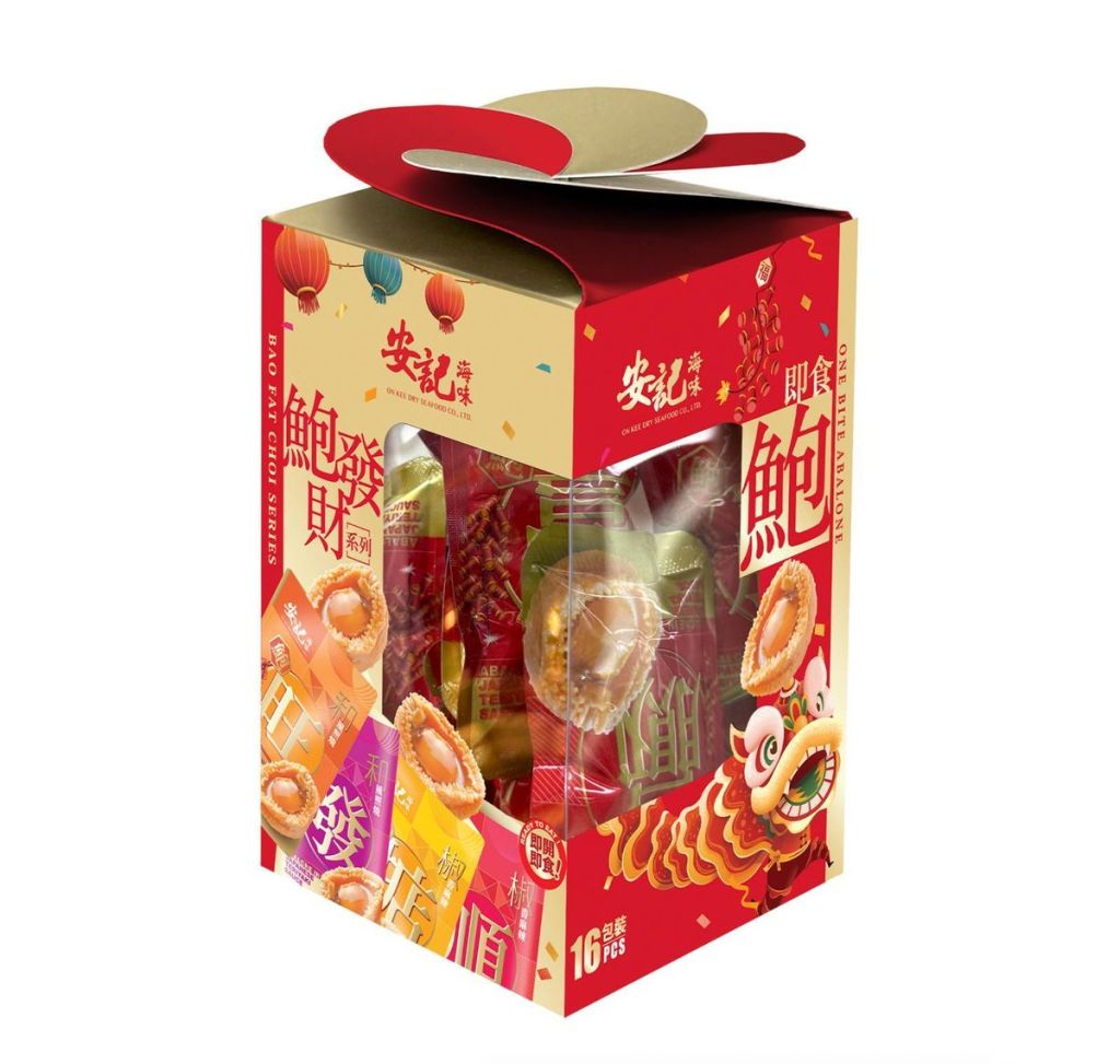 安記零食鮑魚禮盒-16粒