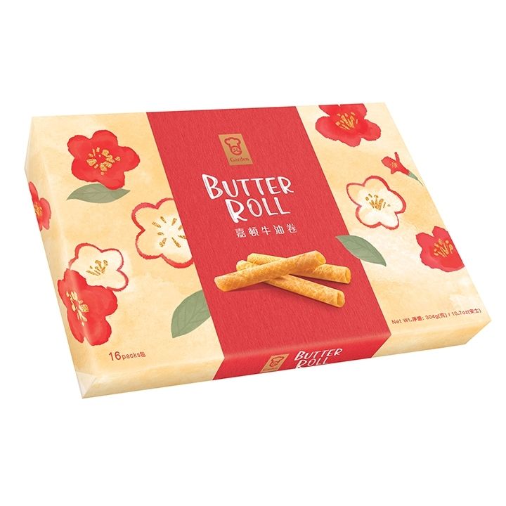 嘉頓牛油卷禮盒 304g
