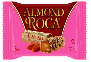 樂家杏仁糖3粒裝 35克