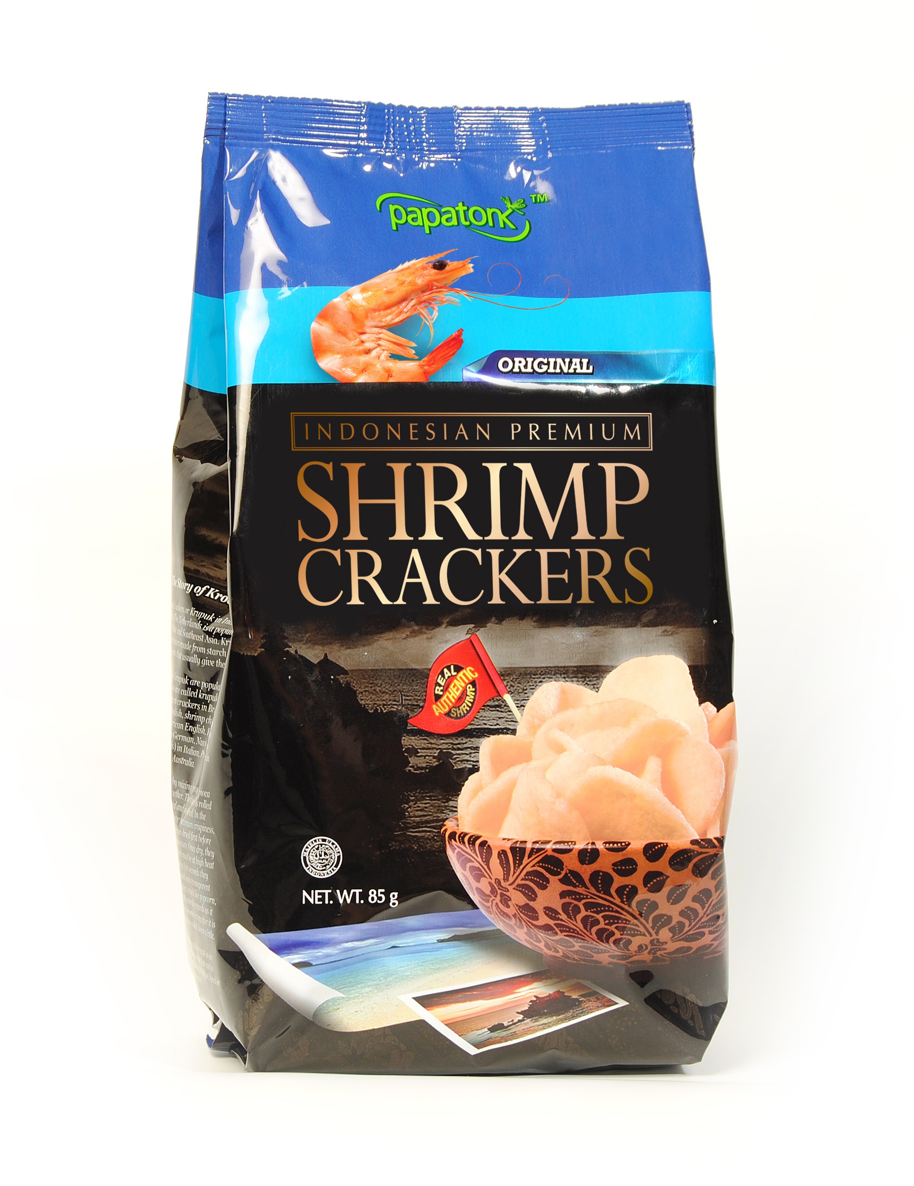 Papatonk 原味蝦片 85克