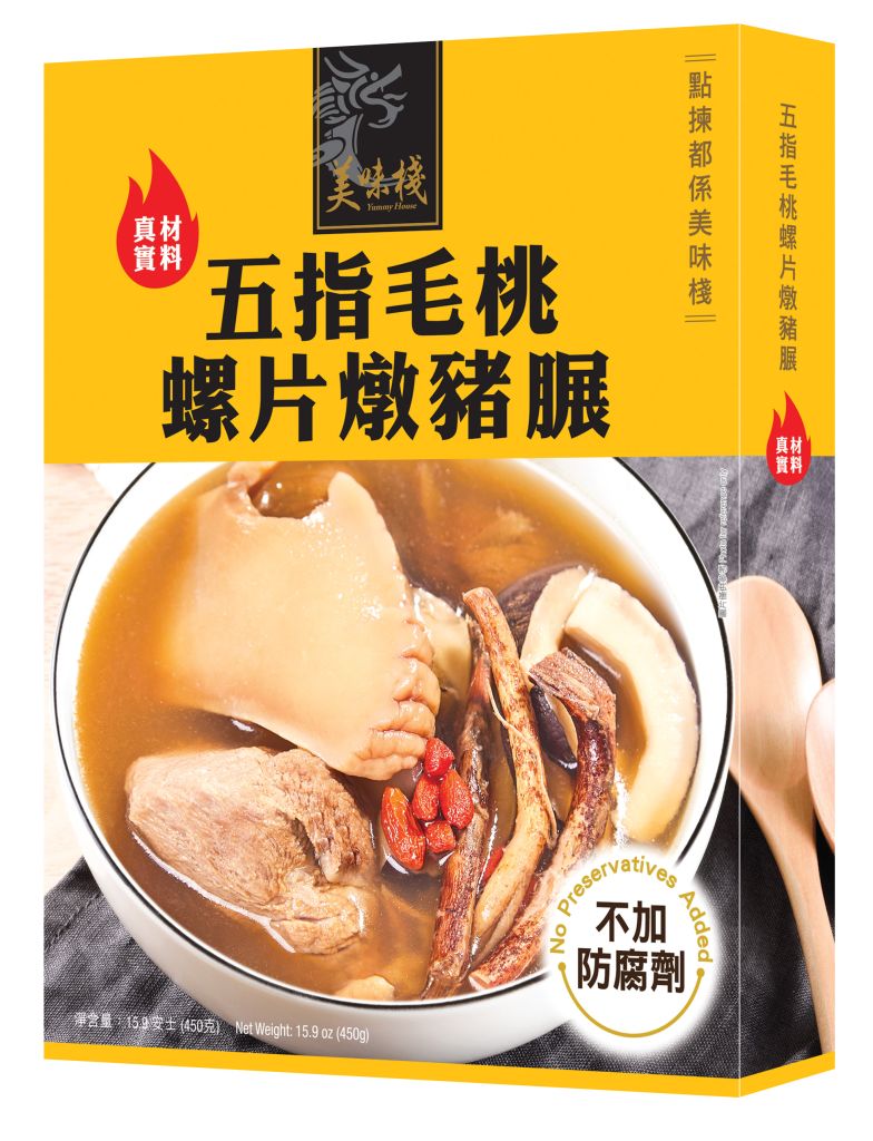 美味棧 五指毛桃螺片燉豬展 450g