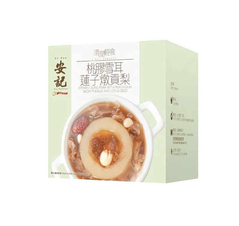 安記桃膠雪耳蓮子燉貢梨 260g